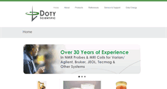 Desktop Screenshot of dotynmr.com